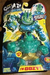 Heroes of Goo Jit Zu Deep Goo Sea Foogoo Hero Pack Stretch with Head Butt Attack - Imagen 1 de 5
