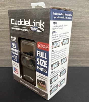 Cuddeback CuddeLink Wireless 3rd Gen Sensor LowGlow IR LED Camera with Antenna - Image 1 of 4