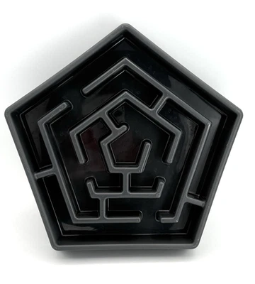 Boots & Barkley™ Slow Eat Maze Dog's Bowl 4 Cup - Gray  Slow Feeder Dog Dish - Image 1 of 4