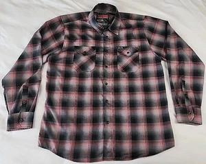 Dixxon Flannel Co Mens Shirt XL The Arizona Super Show Long Sleeve Plaid - Picture 1 of 11