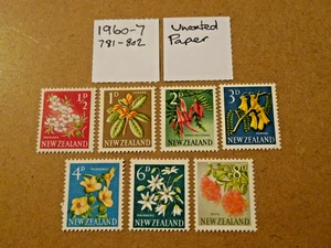 QEII NEW ZEALAND 1960-7 M/MINT SG781-802 NO 784-787-788e-795-799-801 - Picture 1 of 5