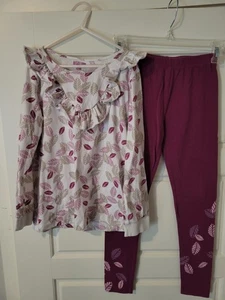 Mila And Emma Outfit Size Large (10/12)  Long Sleeve Shirt And Pants - Picture 1 of 3