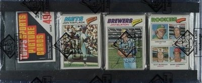 1977 Topps Unopened BASEBALL Rack Pack - SUPER RARE - BBCE - 978🔥⚾🔥 - Image 1 of 2