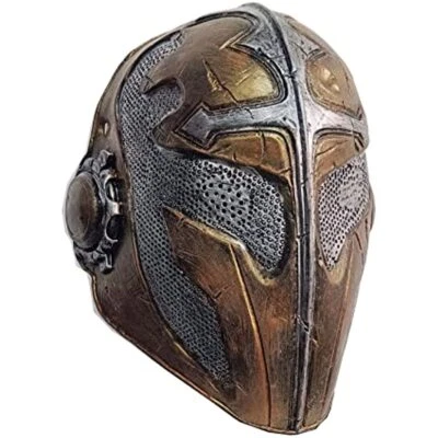 Templars Medieval Knight Templar Cosplay Mask, Latex Halloween Party Costume - Image 1 of 4