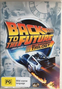 Back To The Future Trilogy 30th Anniversary Edition 4-Disc DVD Set AS NEW - Picture 1 of 4