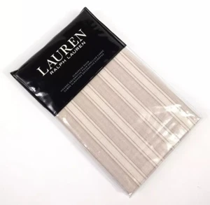 Ralph Lauren Graydon Bold Stripe 26“ x 26” Euro Sham In Dune & Linen NWT $135 - Picture 1 of 8