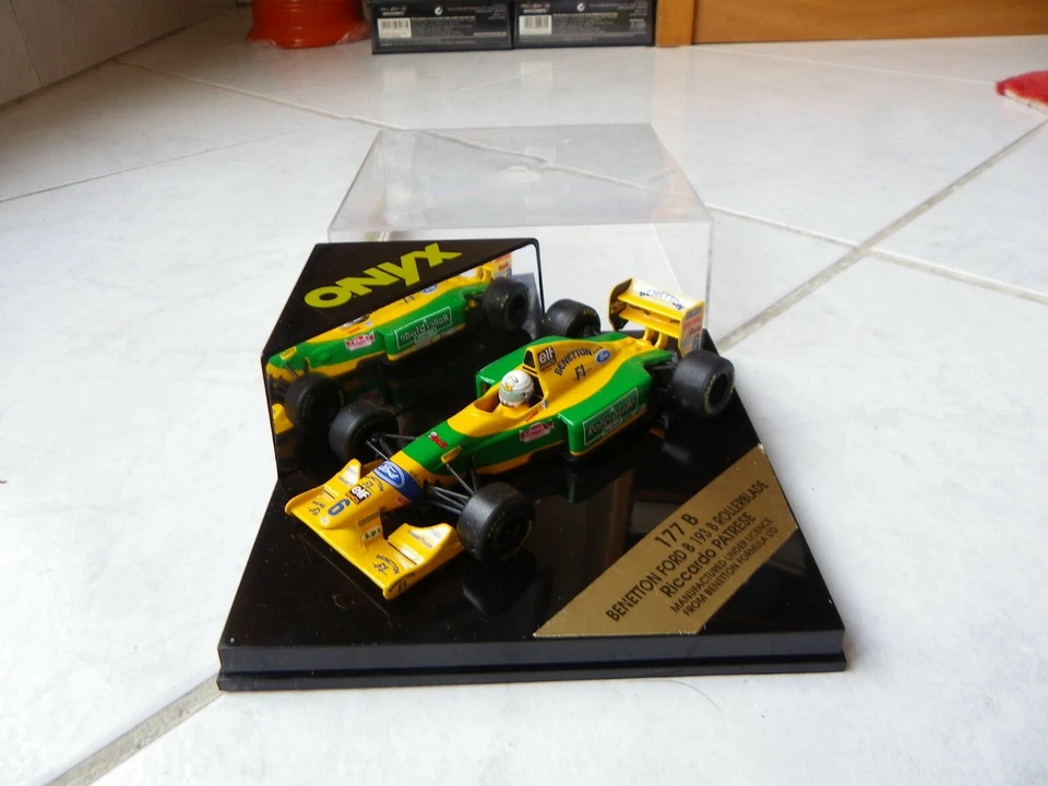 Benetton Ford B193B Ricardo Patrese Rollerblade #6 1993 177B Onyx 143 1/43 F1 - Immagine 1 di 1