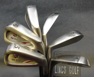 Set of 6 x Wilson Staff Tab Tc-1 Irons 5-PW Stiff Graphite Shafts - Picture 1 of 7