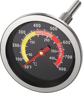 Grill Thermometer 2.36" BBQ Temperature Gauge Heat Indicator for Various Models - Picture 1 of 7