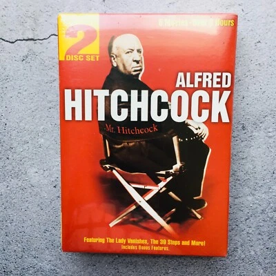 Alfred Hitchcock 6 Classic Horror Movie 2 Disc Set NEW Sealed - Image 1 of 4