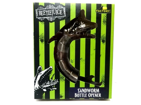 Factory Entertainment Beetlejuice Sandworm Figure Metal Bottle Opener Cover