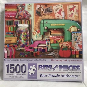 Rompecabezas Bits And Pieces The Sewing Desk de Aimee Stewart 1500 piezas #43027 - Imagen 1 de 4