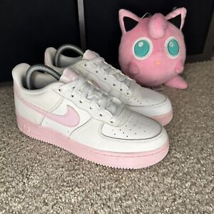 Nike Air Force 1 Low GS 'White Pink Foam' CV7663-100 Youth Size 6Y ~ Women's 7.5