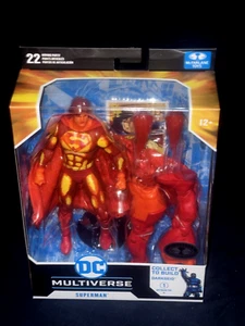 DC MULTIVERSE SUPERMAN JLA TASK FORCE CHASE PLATINUM MCFARLANE TOY ACTION FIGURE - Picture 1 of 9