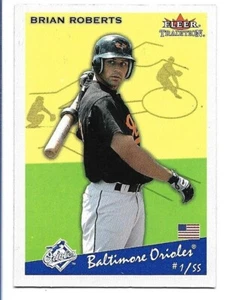 Brian Roberts 2002 Fleer Tradition SP #45 Baltimore Orioles impresión corta - Imagen 1 de 2
