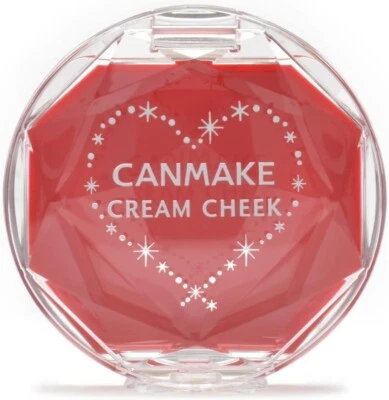 Canmake Cream Cheek Clear CL01 Red Heart From Japan - Image 1 of 4