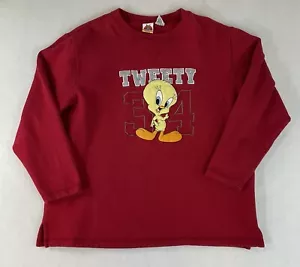 Tweety Bird Warner Bros Studio Looney Tunes Sweatshirt Womens 1X Jerry Leigh - Picture 1 of 9