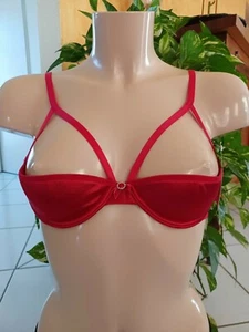 PIEGE LINGERIE SOUTIEN GORGE / REDRESSE SEINS COULEUR ROUGE REF SP1256PB - Imagen 1 de 3