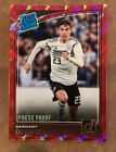 2018-19 Donruss Kai Havertz Red Press Proof Rated Rookie RC Germany