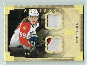 13-14 UD Upper Deck Artifacts  Peter Mueller  7/9  Dual Patches 
