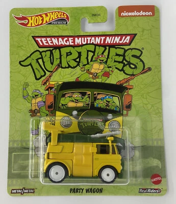 Hot Wheels 2020 Nickelodeon Teenage Mutant Ninja Turtles Party Wagon Foto 1 de 4