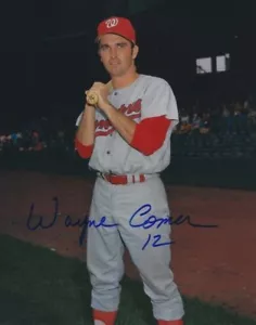 Signed 8x10 WAYNE COMER Washington Senators Autographed photo - COA - Picture 1 of 1