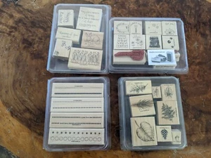 Stampin Up Misc Stamps 4 Sets - Picture 1 of 8