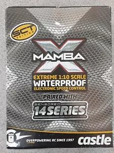 Castle Creations Mamba X SCT 1/10 Brushless Combo w/1410 Sensored Motor New!! - Picture 1 of 4