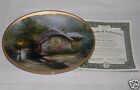Scenes of Serenity Collection Collector's Cottage Plate by Thomas Kinkade COA