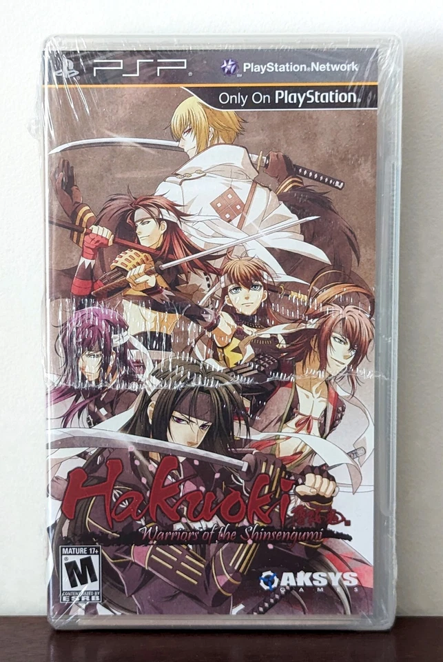 Hakuoki: Warriors of The Shinsengumi (Sony PSP) w Bonus Scarf NEW SHIPS IN A BOX - Image 1 of 2
