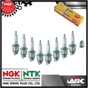 NGK Yellow Box Spark Plug - Stk No: 3522 - Part No: BR6S - x8 - Picture 1 of 1