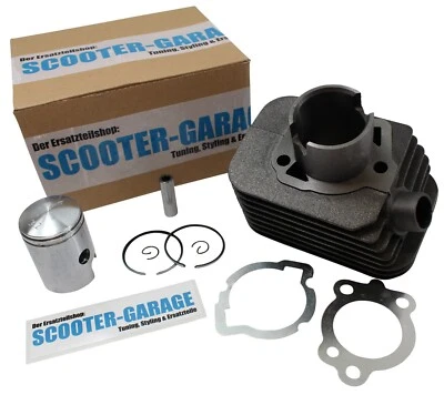SCOOTER-GARAGE Zylinder Kit 50ccm / 10mm - für Piaggio Vespa Ciao / Bravo / Si