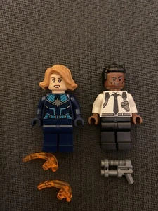 LEGO Marvel Super Heroes - 30453 Captain Marvel & Nick Fury - Minifigures Only - Picture 1 of 3