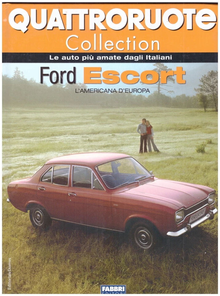 LIBRO FORD ESCORT QUATTRORUOTE COLLECTION - Immagine 1 di 1