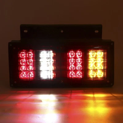 2pcs 12V 32LEDs Fanale Posteriore Impermeabile Super Luminoso Fanale Posteriore per Camion - Immagine 1 di 4