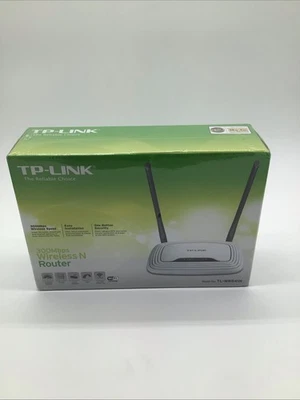  Factory Sealed/Wrapped NIB TP-Link TL-WR841N 300mbps Wireless N Router - Image 1 of 4