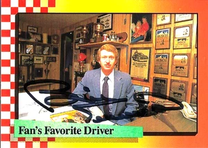 BILL ELLIOTT - AUTOGRAFO - 1989 MAXX - CARD #100 [ M-11] - Foto 1 di 1