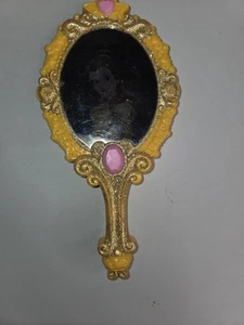VINTAGE Disney Die Schöne und das Biest Magic Mirror Works RARE Yellow Belle - Bild 1 von 7
