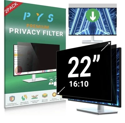 [2-Pack] 22 Inch Privacy Screen for 16:10 Computer Monitor, New in Package - Image 1 of 4