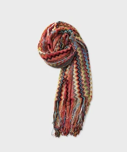 Missoni sciarpa con frange zig zag, multicolore SC35VIDA0060001 - Picture 1 of 2