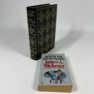 Tales Of The South Pacific by James A Michener Leather Franklin Library BONUS PB - Imagen 1 de 15