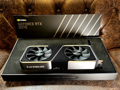 NVIDIA GeForce RTX 3070 FE Founders Edition 8GB GDDR6 Grafikkarte - OVP - Bild 1 von 4