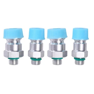 4 PC Car Air Conditioner Filling Nozzle Connector Ac Conditioning - Picture 1 of 12