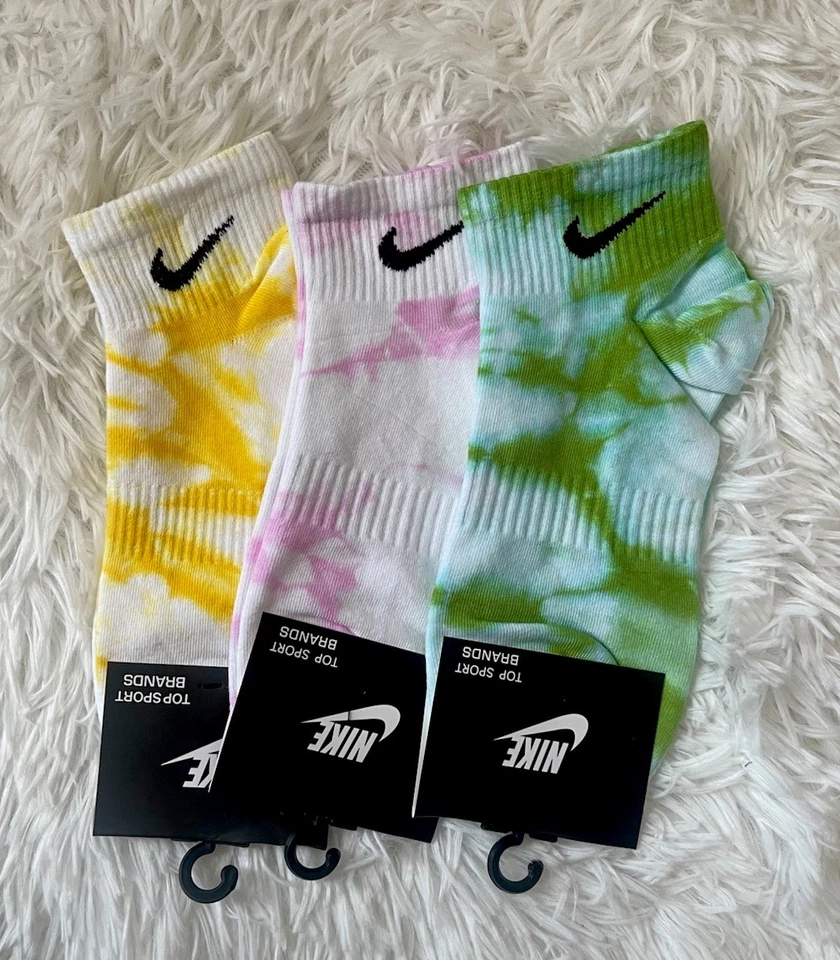 Calcetines Nike Mujer Tobillo Nuevo Con Etiquetas 3 Pares Foto 1 de 1