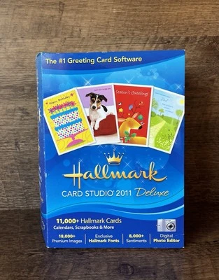 NEW Hallmark Card Studio Deluxe Cards Calendars Scrapbooks Note Writing Guide - Image 1 of 4