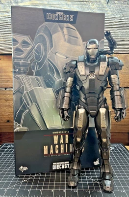 Hot Toys War Machine MMS331-D13  Iron-Man 2 1/6 Scale Figure Opened Complete - Image 1 of 4
