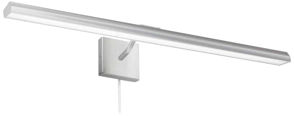 Luz LED enchufable de cromo satinado de 32" de ancho Dainolite Blix Foto 1 de 1