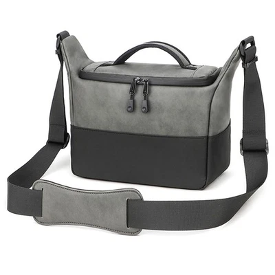 Professional Digital SLR Camera Bags Lens Photography Bag  Leather Shoulder8694 - Image 1 of 4