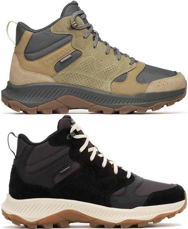 Merrell Tempo Sol Mid Wasserdicht Wanderstiefel Boots Hohe Turnschuhe Herren - Bild 1 von 1