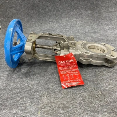 Fnw 6500SM Manual Stainless Flanged Knife Gate Valve 3in - Image 1 of 4